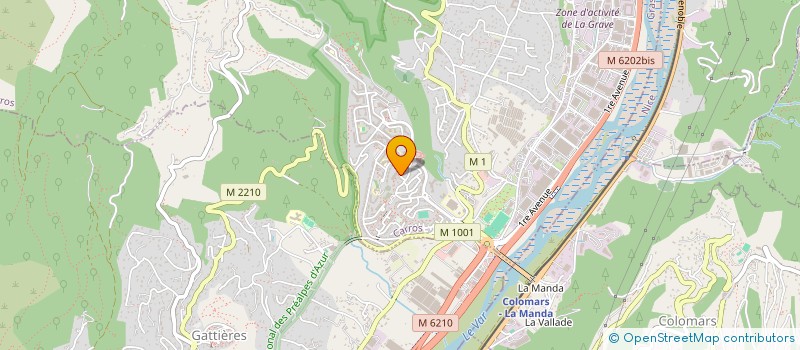 localisation de l'entreprise MADAME CAROLINE GALFRE à CARROS