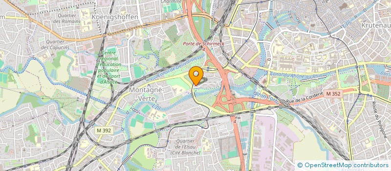 localisation de l'entreprise MADAME CAROLINE GAMON à STRASBOURG