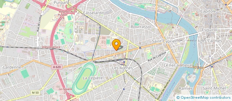 localisation de l'entreprise MADAME CAROLINE GARCIA à TOULOUSE