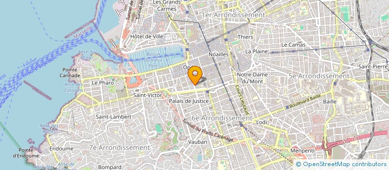 localisation de l'entreprise MADAME CAROLINE GARCONNET à MARSEILLE
