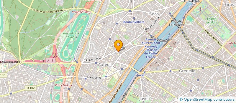 localisation de l'entreprise MADAME CAROLINE GARDEZ  PARIS