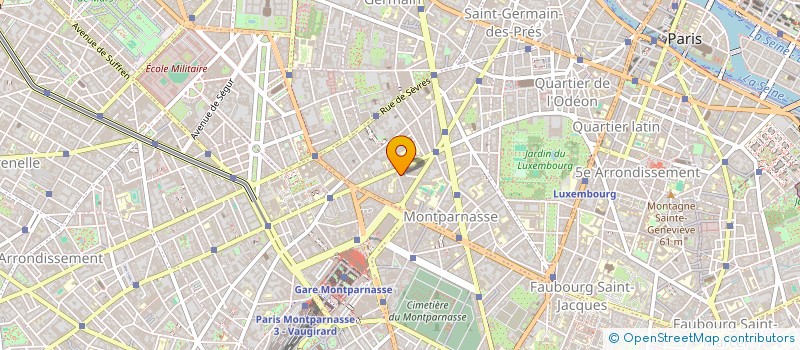 localisation de l'entreprise MADAME CAROLINE GARELL  PARIS