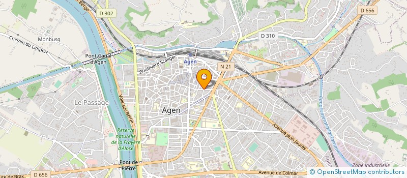 localisation de l'entreprise MADAME CAROLINE GARRIGOS à AGEN
