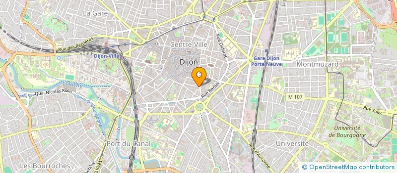 localisation de l'entreprise MADAME CAROLINE GAUTIER  DIJON