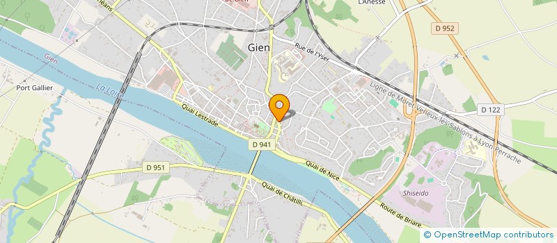 localisation de l'entreprise MADAME CAROLINE GAVEAU à LA PLAINE-SUR-MER