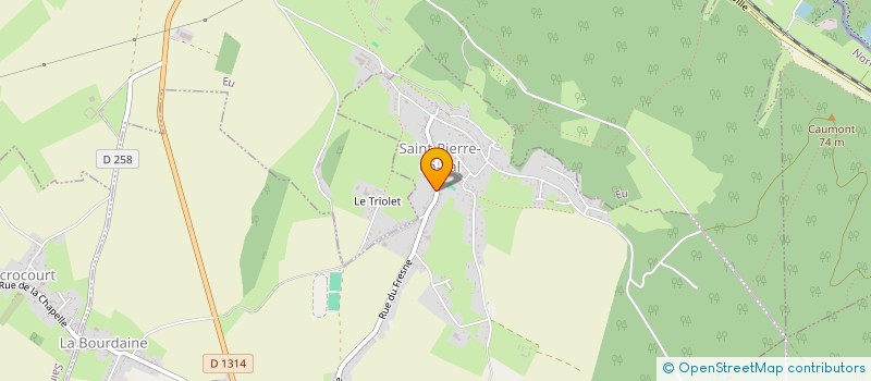 localisation de l'entreprise MADAME CAROLINE GAVEL  EU