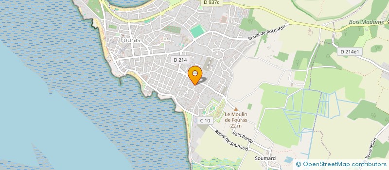 localisation de l'entreprise MADAME CAROLINE GELLEZ  FOURAS