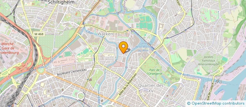 localisation de l'entreprise MADAME CAROLINE GELLY à STRASBOURG