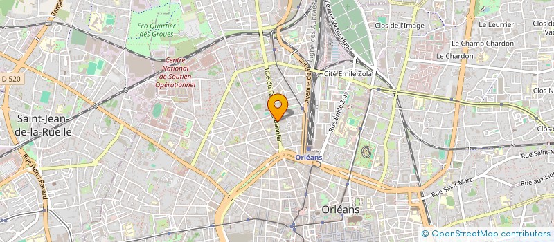 localisation de l'entreprise MADAME CAROLINE GENEIX  ORLEANS