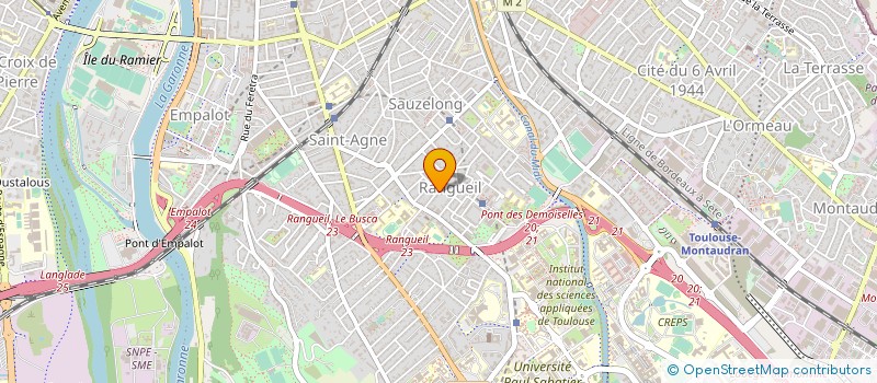 localisation de l'entreprise MADAME CAROLINE GERAUD à TOULOUSE