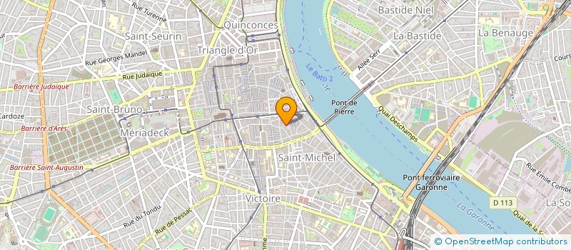 localisation de l'entreprise MADAME CAROLINE GHYSELS  BORDEAUX