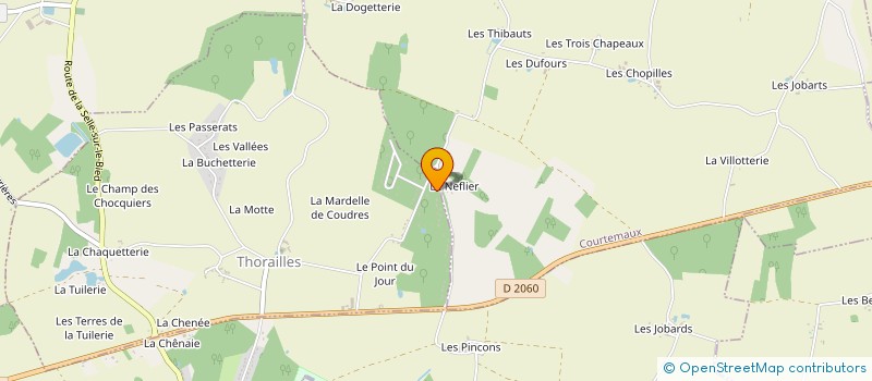 localisation de l'entreprise MADAME CAROLINE GIBIERGE à THORAILLES