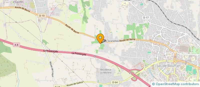 localisation de l'entreprise MADAME CAROLINE GILLES  AIX-EN-PROVENCE