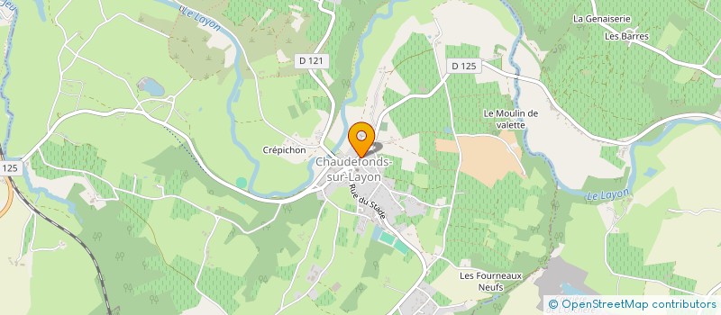 localisation de l'entreprise MADAME CAROLINE GIMENEZ  CHAUDEFONDS-SUR-LAYON