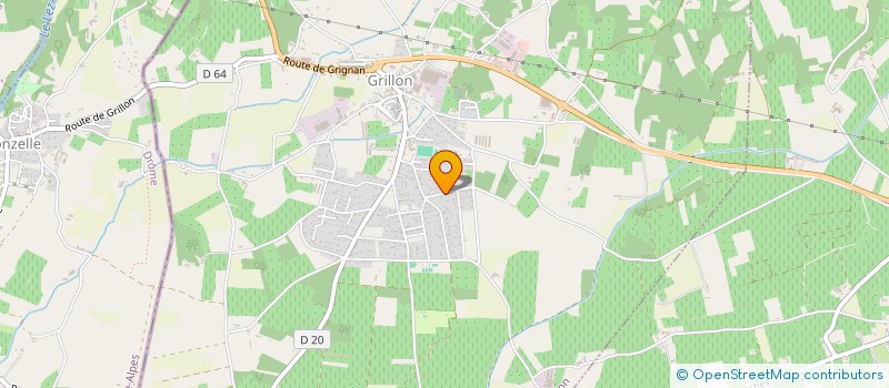 localisation de l'entreprise MADAME CAROLINE GINOUX à GRILLON