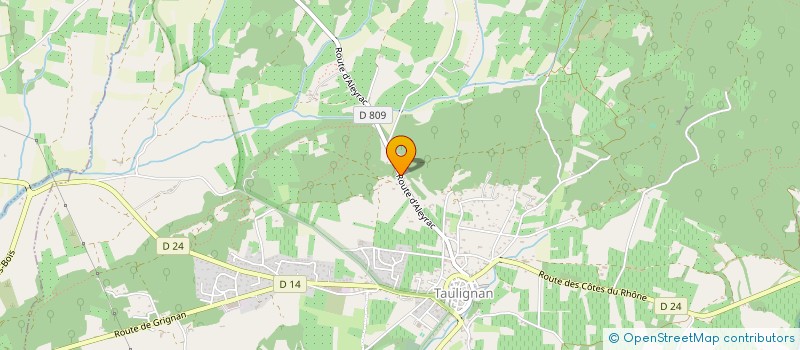 localisation de l'entreprise MADAME CAROLINE GIRARDOT  VALREAS