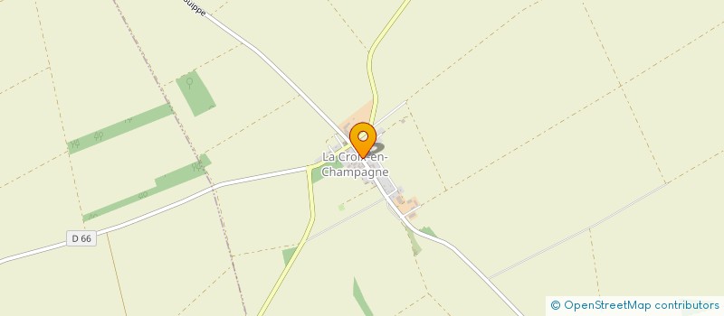 localisation de l'entreprise MADAME CAROLINE GIRBE  LA CROIX-EN-CHAMPAGNE