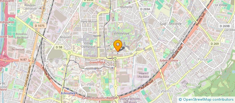 localisation de l'entreprise MADAME CAROLINE GOBLET à GRENOBLE