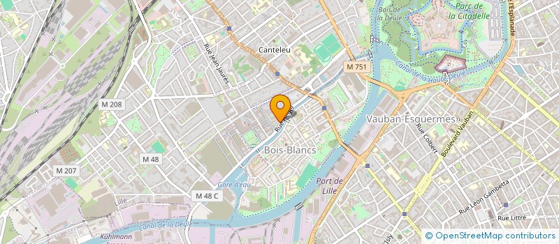 localisation de l'entreprise MADAME CAROLINE GOLDBLUM à LILLE