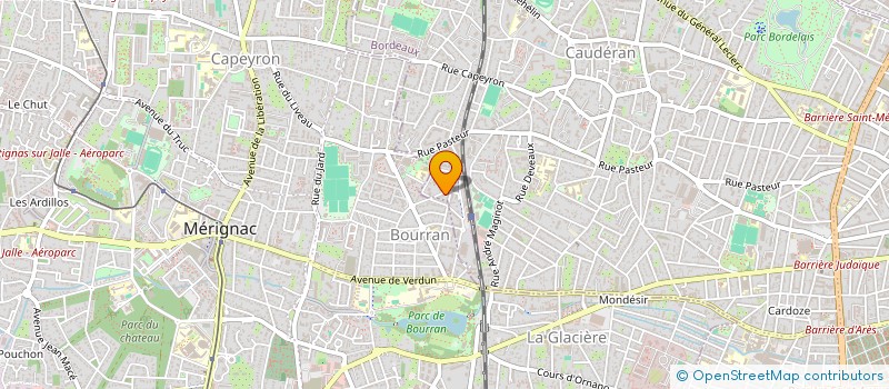 localisation de l'entreprise MADAME CAROLINE GOMES  BORDEAUX