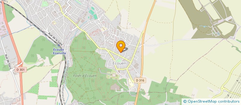 localisation de l'entreprise MADAME CAROLINE GOMES  ECOUEN