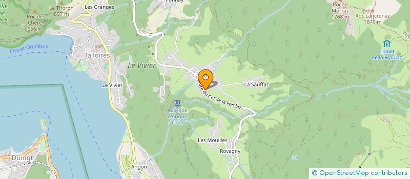 localisation de l'entreprise MADAME CAROLINE GOMES DA ROSA  TALLOIRES-MONTMIN