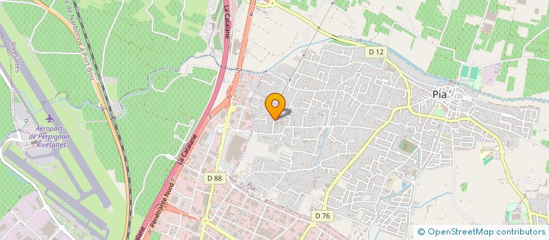 localisation de l'entreprise MADAME CAROLINE GONCALVES  PIA