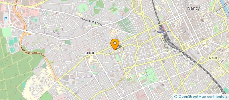 localisation de l'entreprise MADAME CAROLINE GONTHIER  NANCY