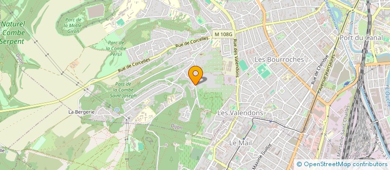 localisation de l'entreprise MADAME CAROLINE GOUJON  DIJON