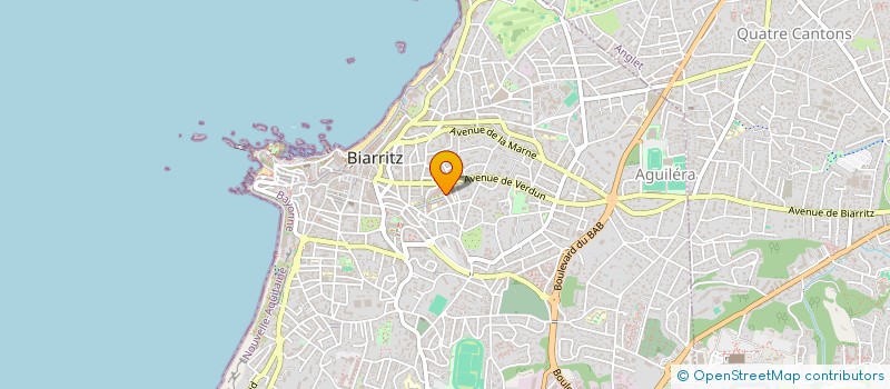 localisation de l'entreprise MADAME CAROLINE GOULEAU à BIARRITZ