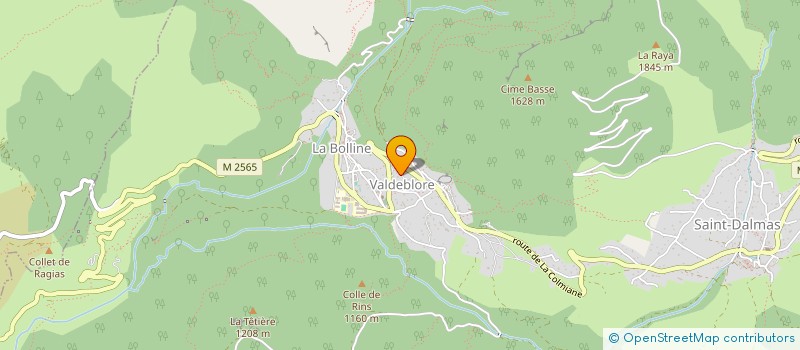 localisation de l'entreprise MADAME CAROLINE GOUNIOT  VALDEBLORE