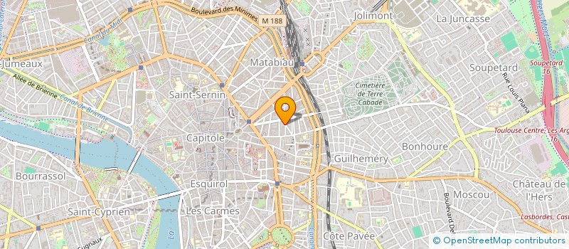 localisation de l'entreprise MADAME CAROLINE GRALAND à TOULOUSE