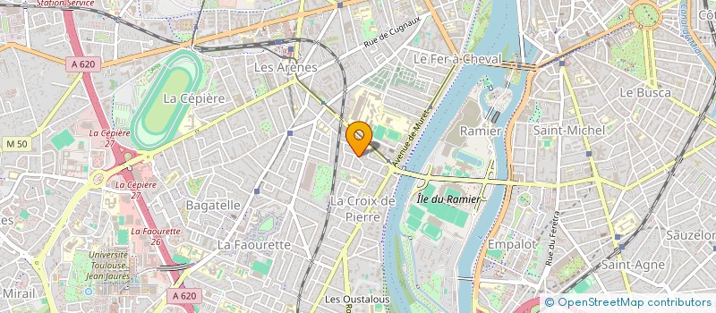 localisation de l'entreprise MADAME CAROLINE GRAND à TOULOUSE