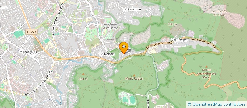 localisation de l'entreprise MADAME CAROLINE GREF à MARSEILLE