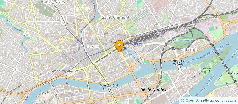 localisation de l'entreprise MADAME CAROLINE GRELLIER à NANTES
