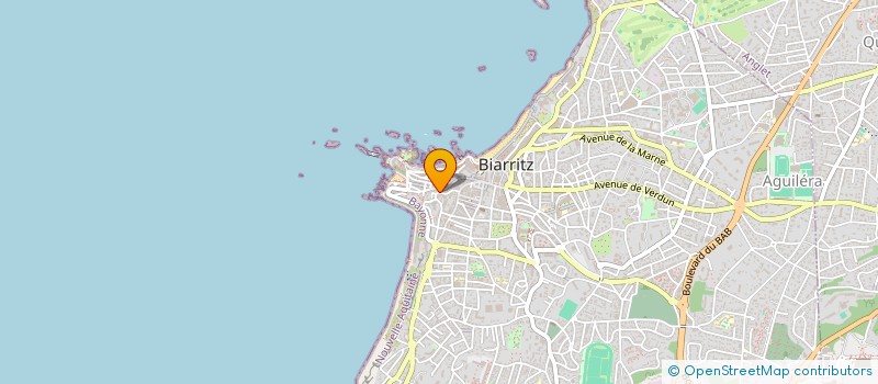 localisation de l'entreprise MADAME CAROLINE GRIFFITHS  BIARRITZ