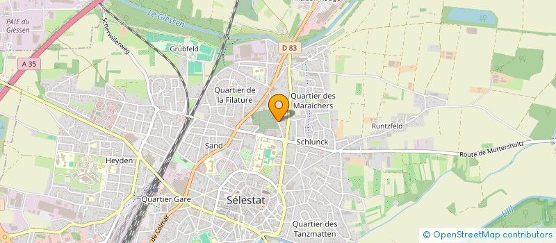 localisation de l'entreprise MADAME CAROLINE GRIMA  EBERSHEIM