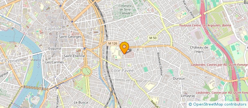 localisation de l'entreprise MADAME CAROLINE GROMELLON à TOULOUSE