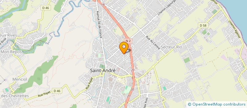 localisation de l'entreprise MADAME CAROLINE GRONOWSKI à SAINT-ANDRE