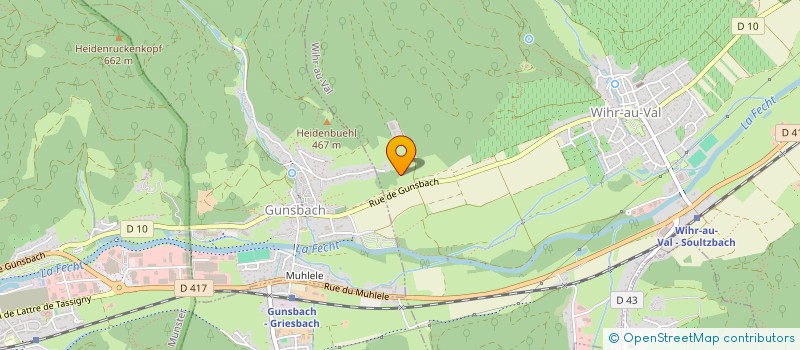 localisation de l'entreprise MADAME CAROLINE GRUCKER  WIHR-AU-VAL