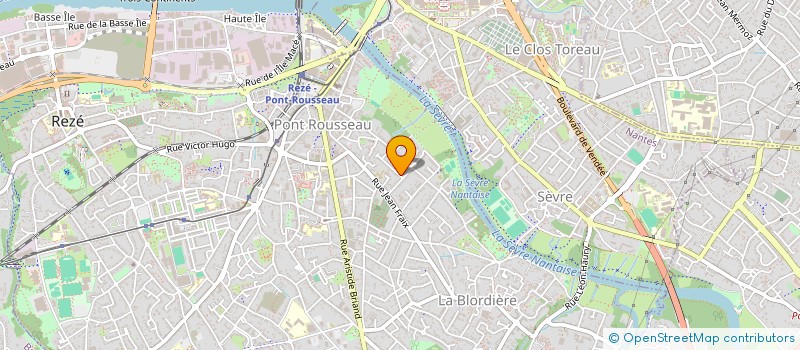 localisation de l'entreprise MADAME CAROLINE GUEDON  REZE