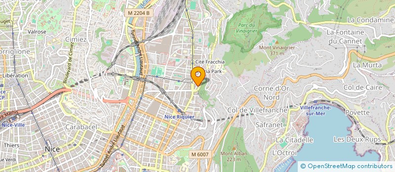 localisation de l'entreprise MADAME CAROLINE GUENOLE  NICE