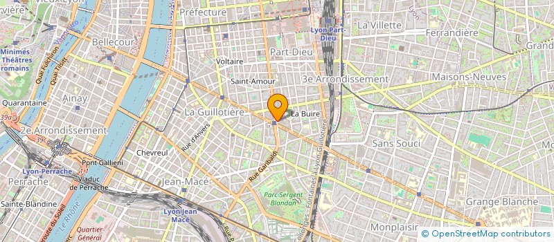 localisation de l'entreprise MADAME CAROLINE GUERIN  LYON