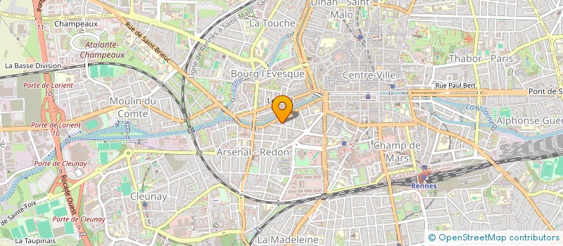 localisation de l'entreprise MADAME CAROLINE GUICHAOUA  RENNES