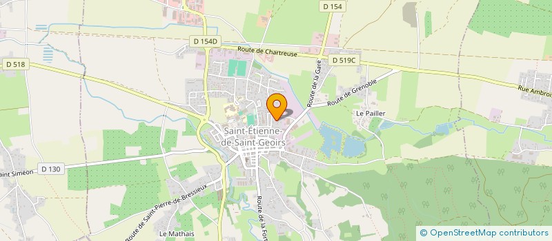 localisation de l'entreprise MADAME CAROLINE GUIGUET  SAINT-ETIENNE-DE-SAINT-GEOIRS