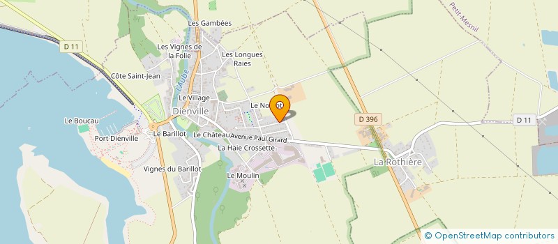 localisation de l'entreprise MADAME CAROLINE GUIGUET  DIENVILLE