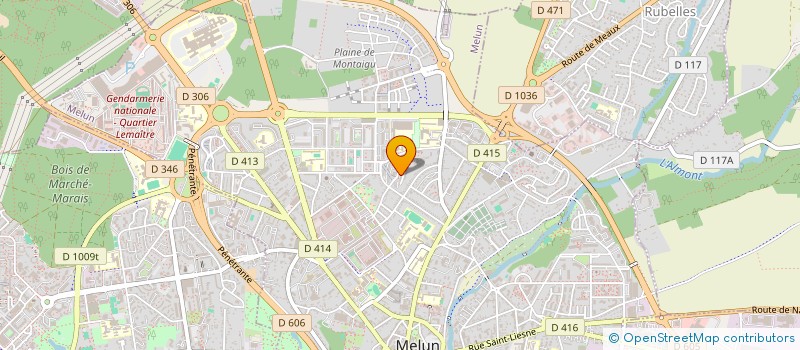 localisation de l'entreprise MADAME CAROLINE GUILE  MELUN