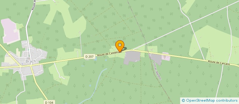 localisation de l'entreprise MADAME CAROLINE GUILLEM  BRACH