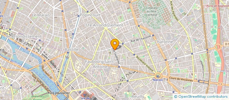 localisation de l'entreprise MADAME CAROLINE GUILLEMINOT  PARIS