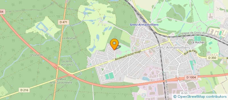 localisation de l'entreprise MADAME CAROLINE GUILLOT  GRETZ-ARMAINVILLIERS